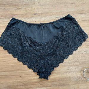 Cheeky Satin Lace Panties